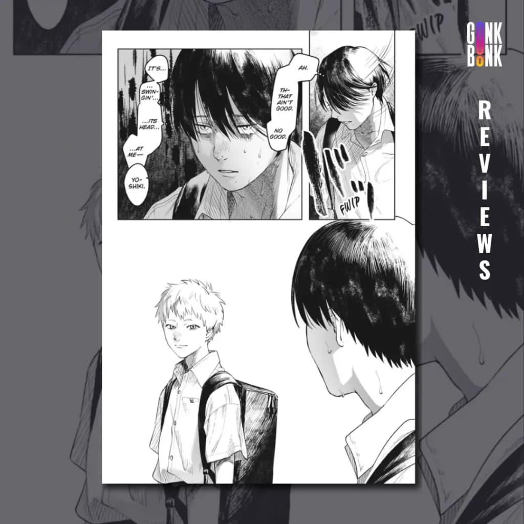 The Summer Hikaru Died preview page 3 - Hikaru stares at Yoshiki