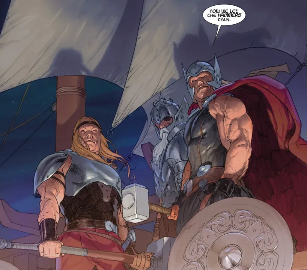 From Thor: God of Thunder #8 by Jason Aaron and Esad Ribic