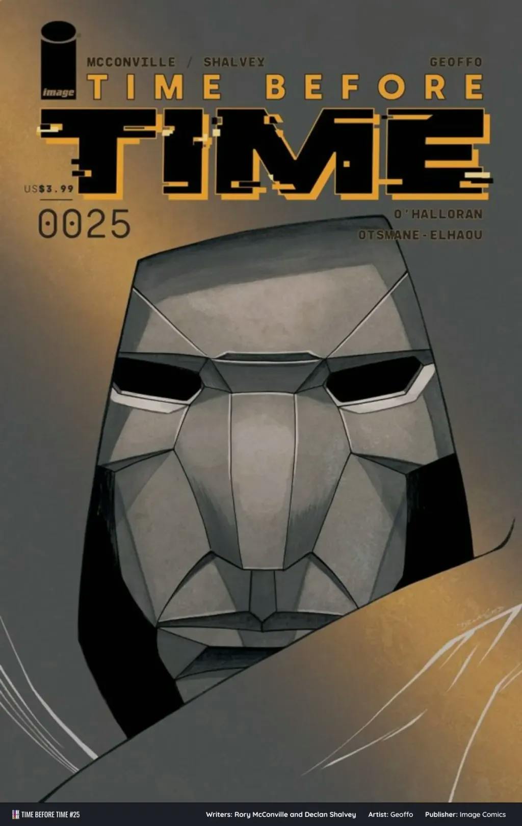 Time Before Time #25 Cover