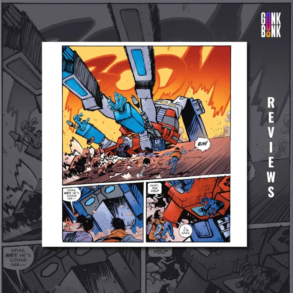 Optimus Prime suplexes Starscream