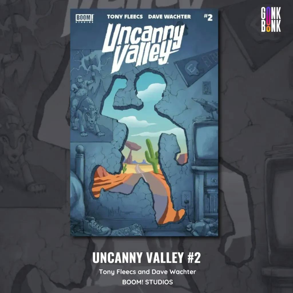 Uncanny Valley 2 comic cover