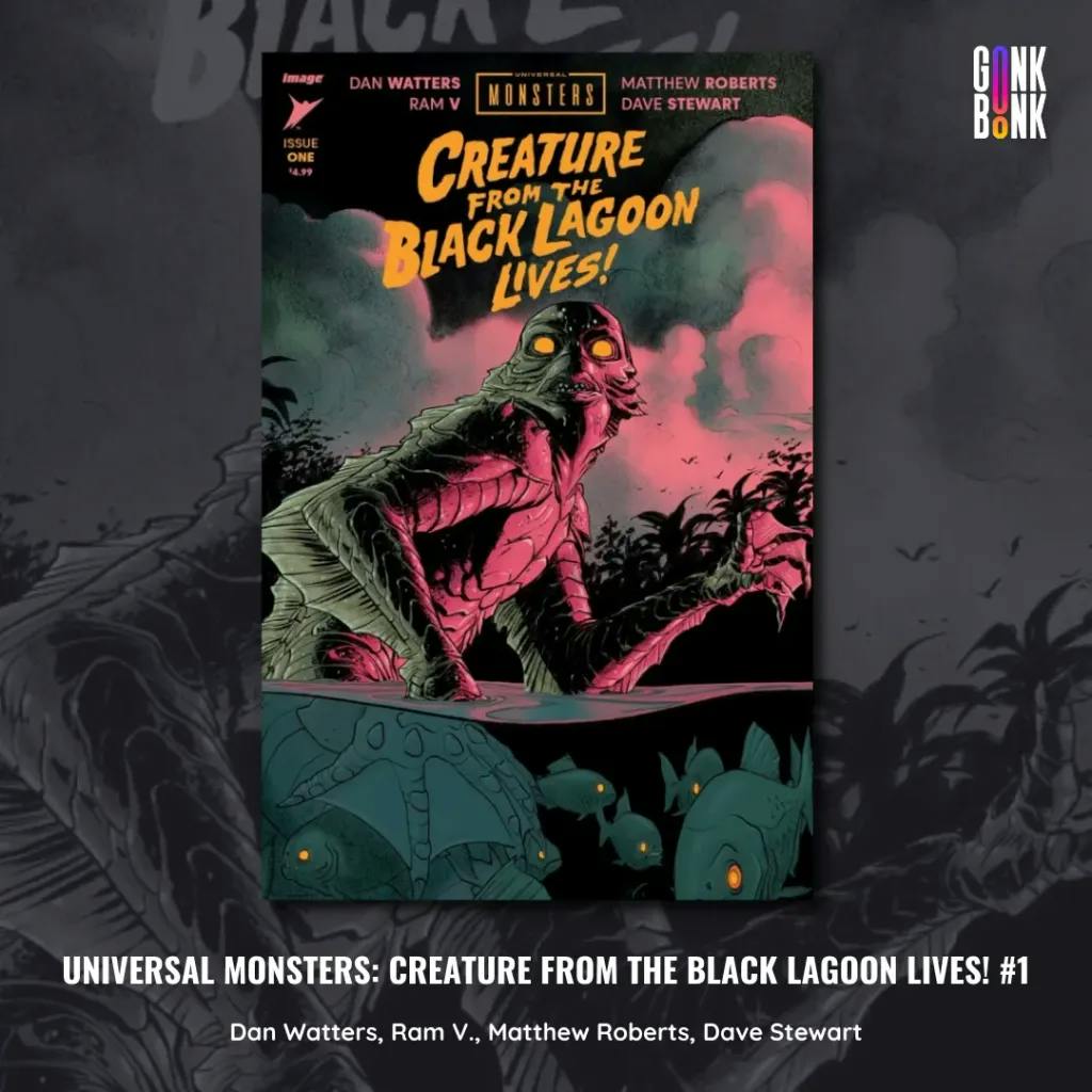 Universal Monsters_ Creature From The Black Lagoon Lives 1 comic cover