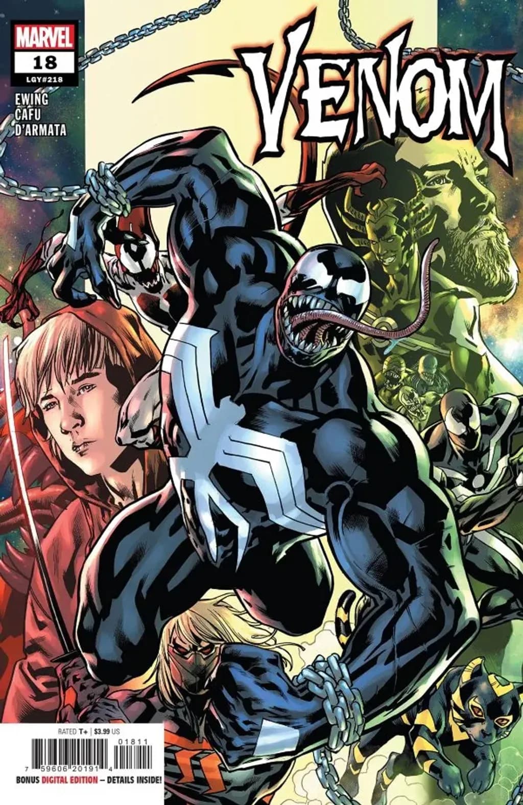 Venom #18 By Al Ewing, Cafu, and Frank D’Armata