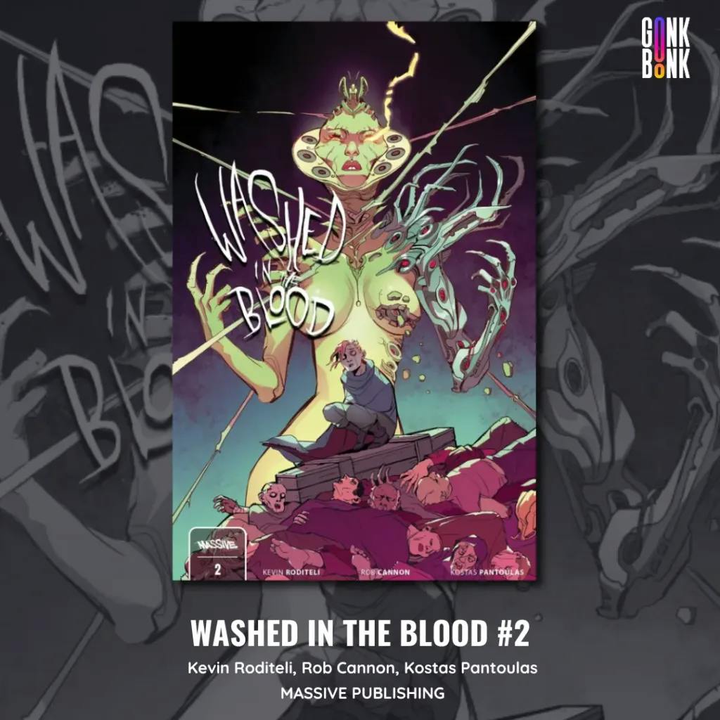 Washed in the Blood 2 comic cover