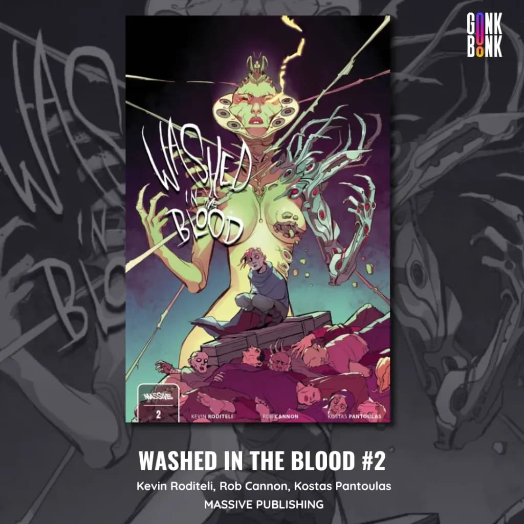 Washed in the Blood 2 comic cover