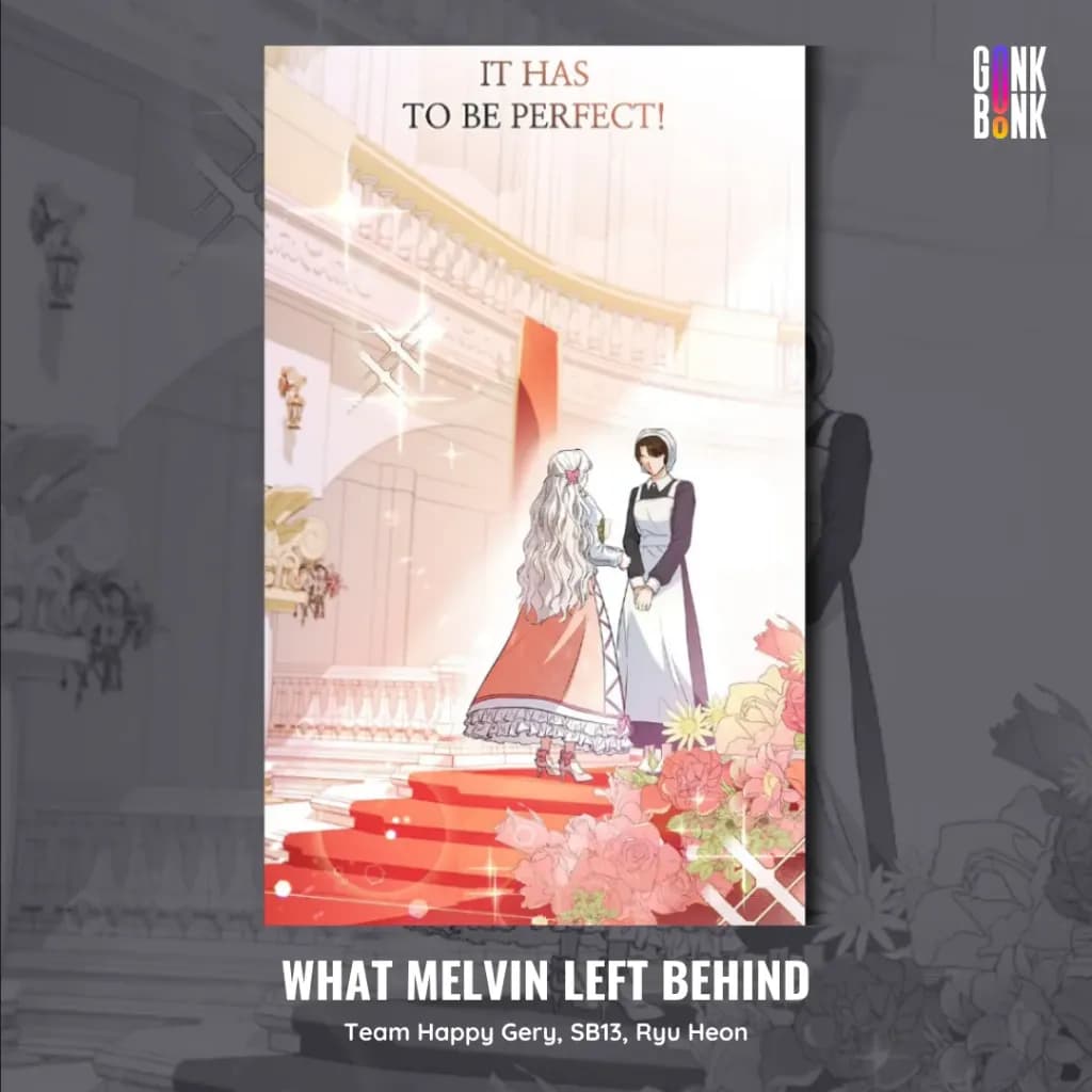 What Melvin Left Behind webtoon cover