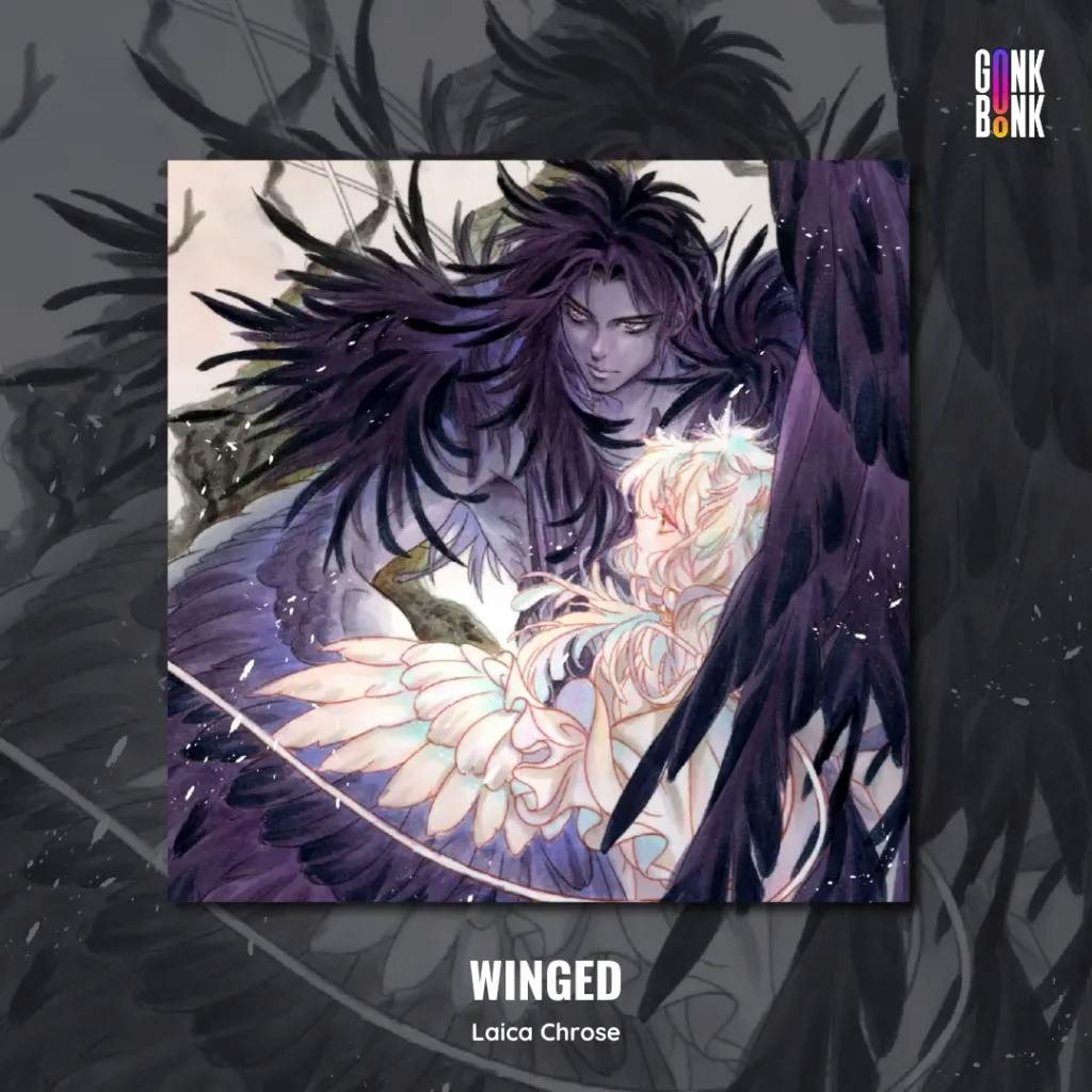 Winged webtoon cover