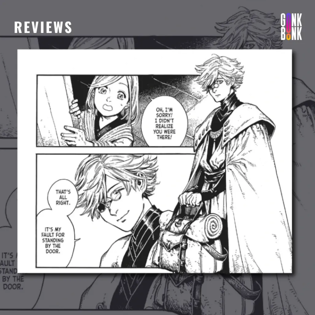 Witch Hat Atelier Vol 1 preview page 2 - Coco meets Qifrey for the first time