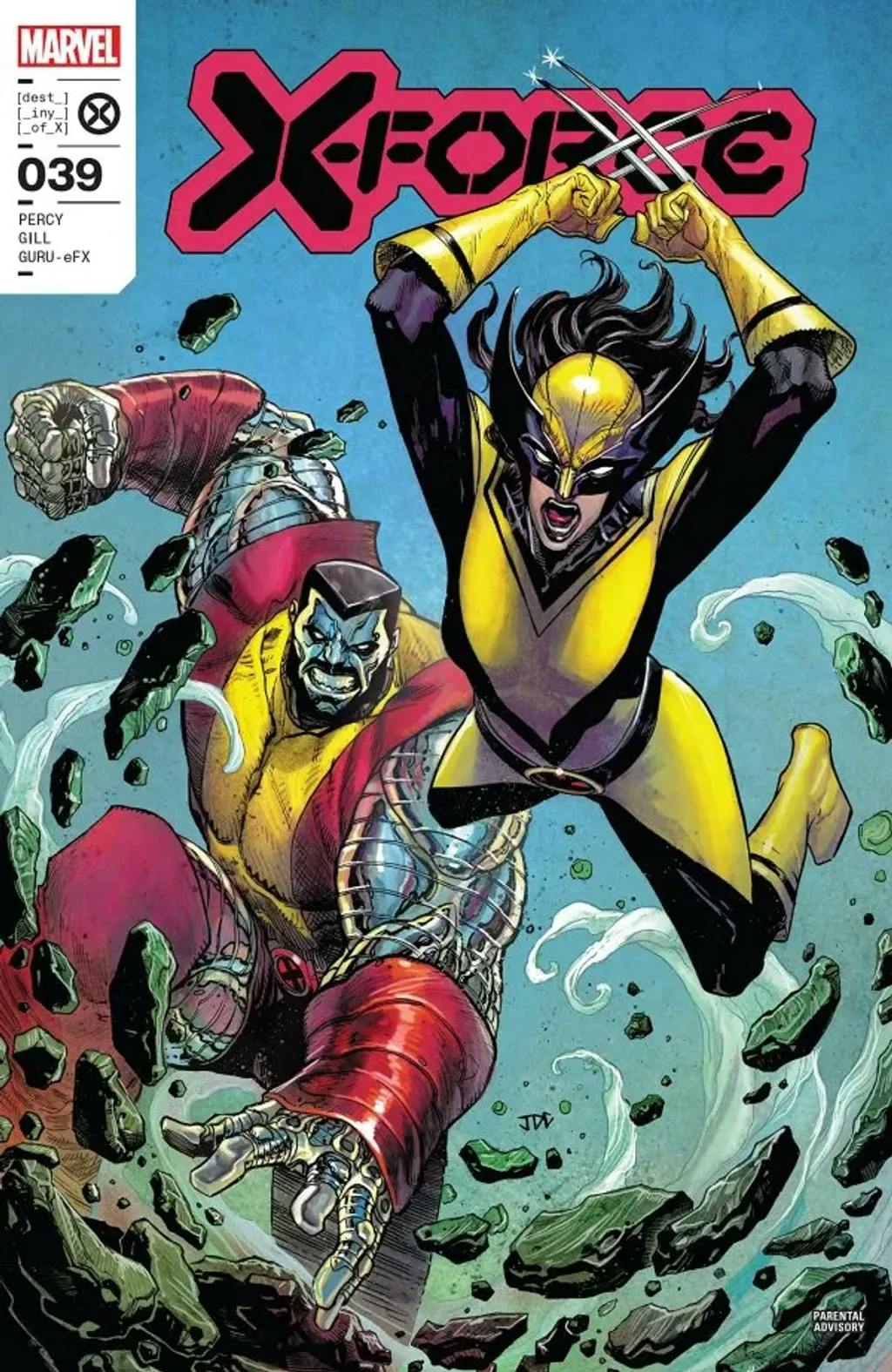 X-Force #39 by Benjamin Percy, Robert Gill, Guru-eFX