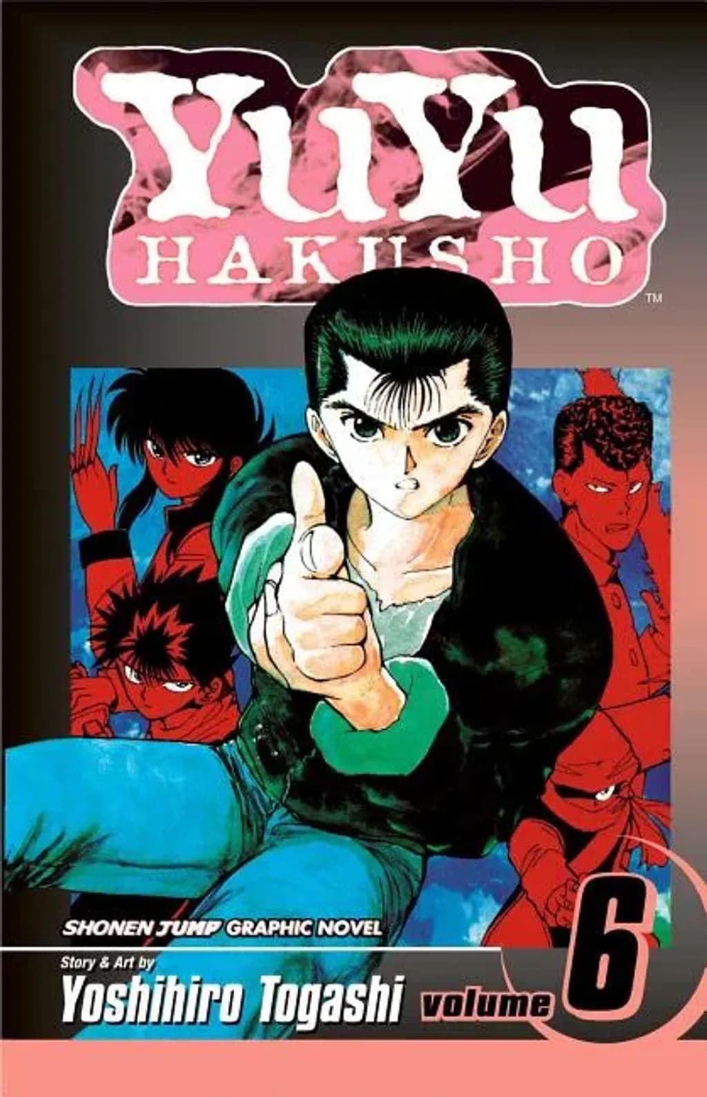 Yu Yu Hakusho vol. 6 cover