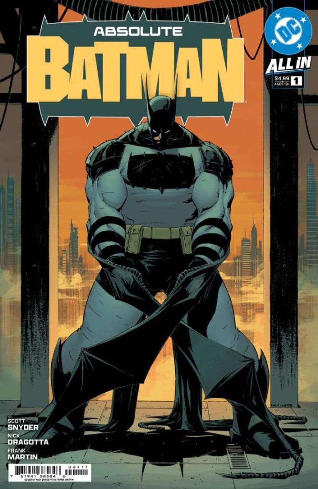 Absolute Batman #1 comic cover