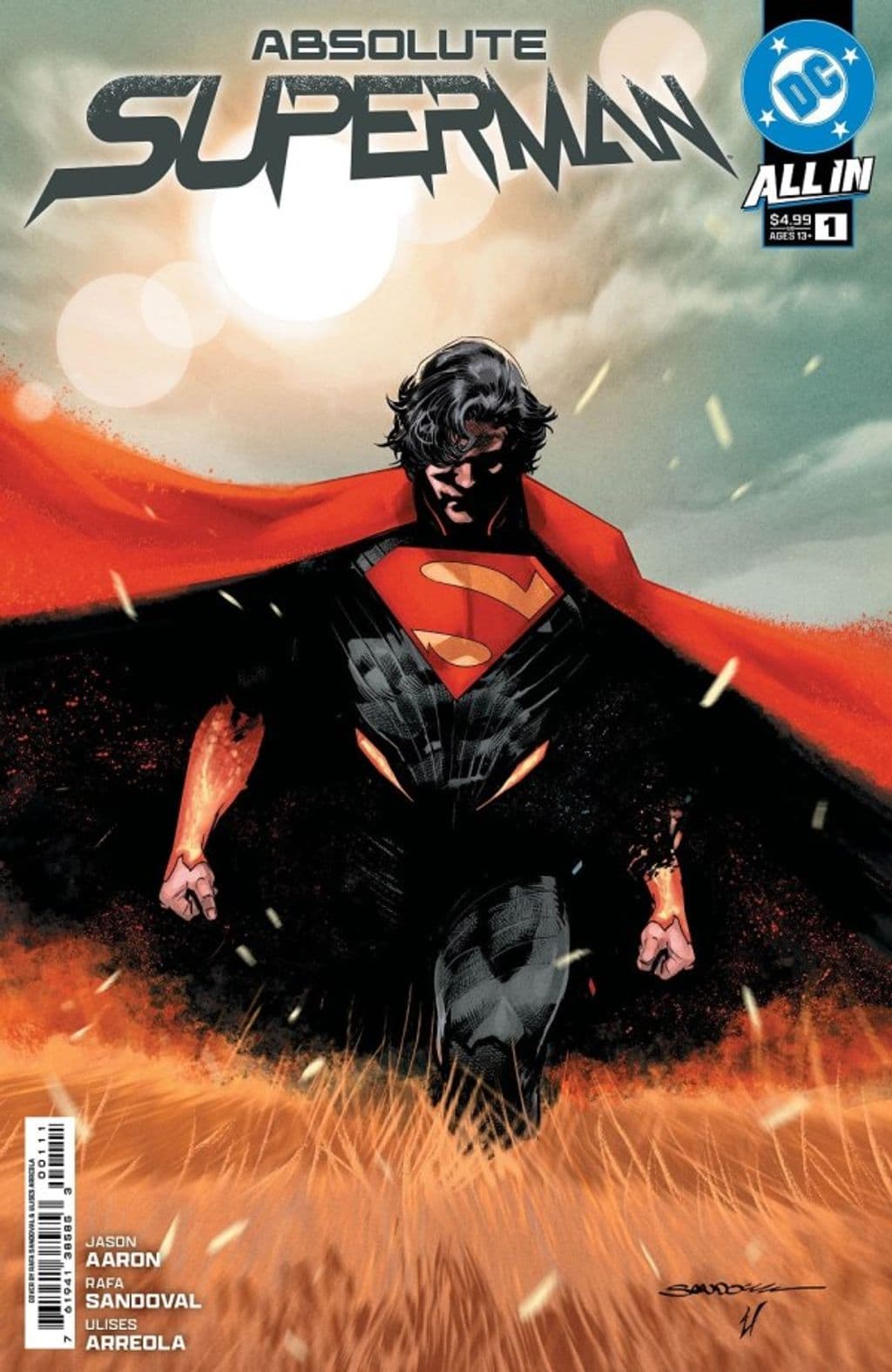 Absolute Superman #1 comic cover