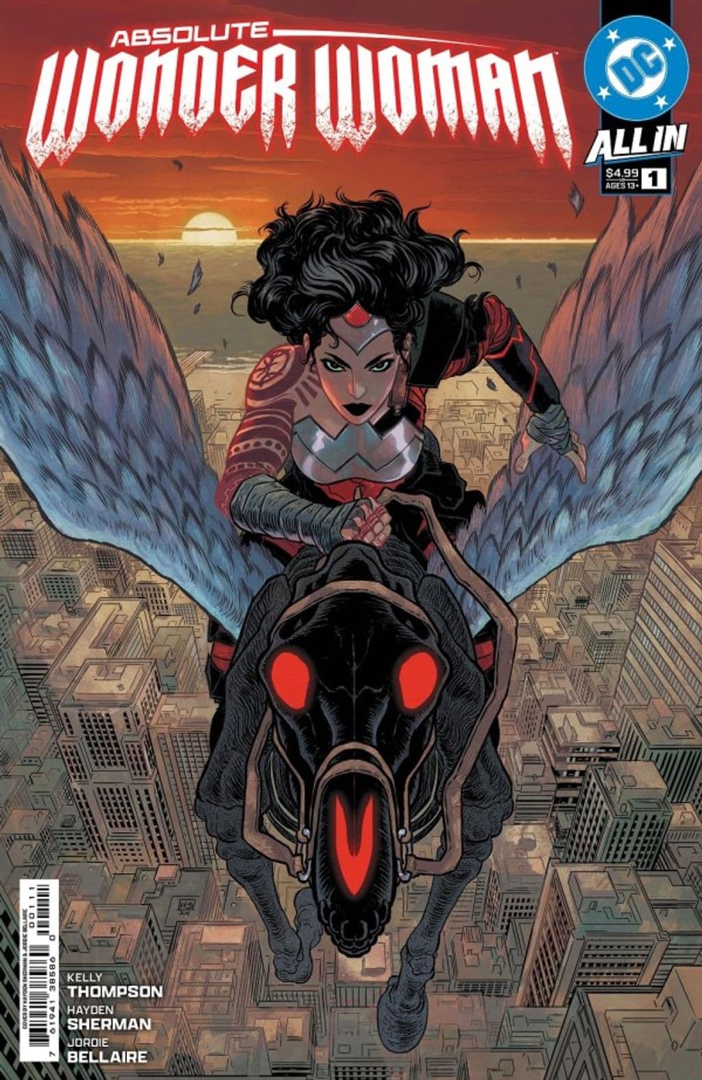 Absolute Wonder Woman #1 comic cover