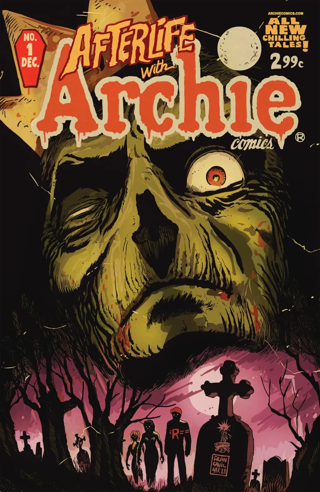 Afterlife with Archie #1 comic cover