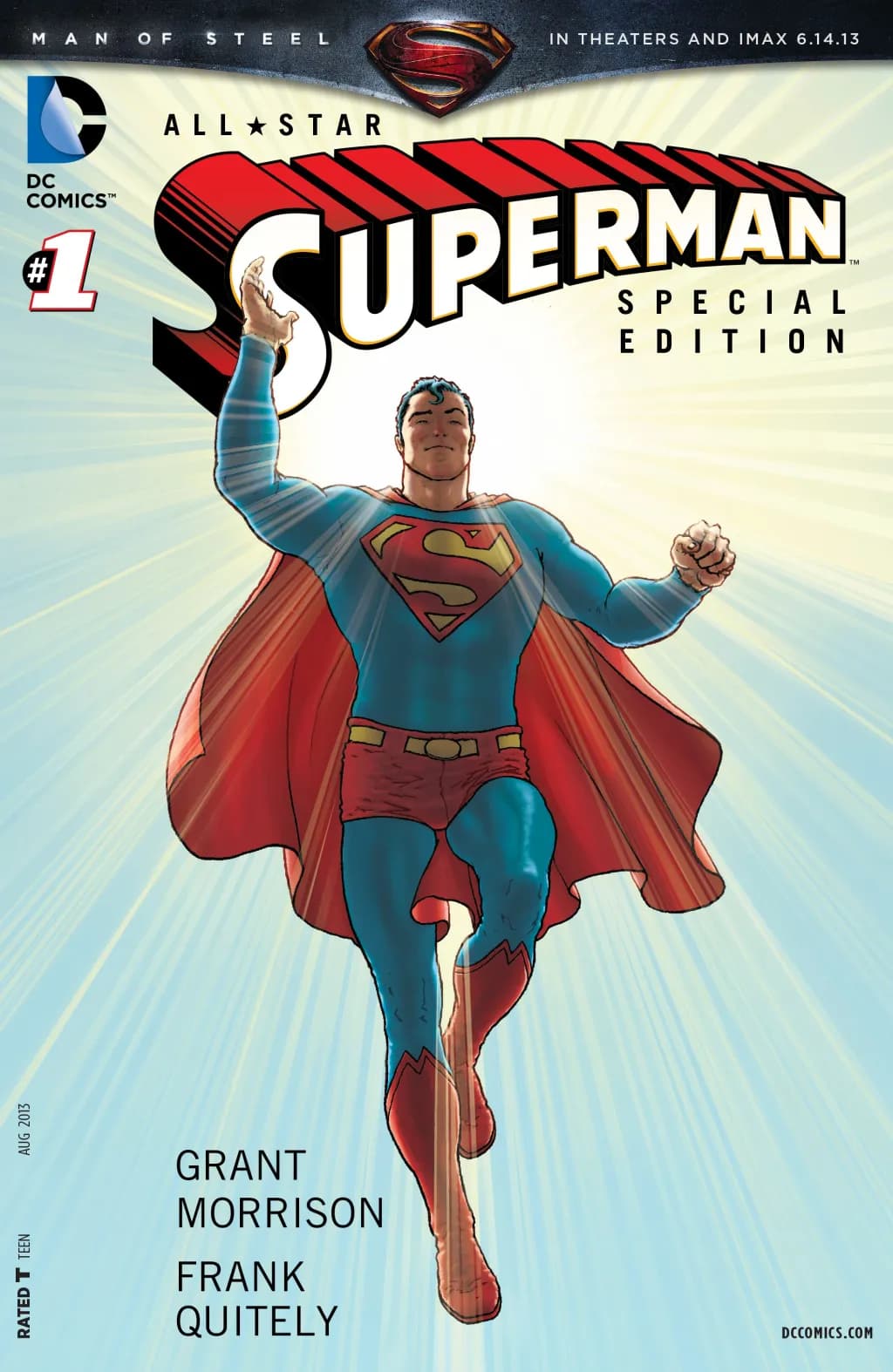 All Star Superman #1 comic cover