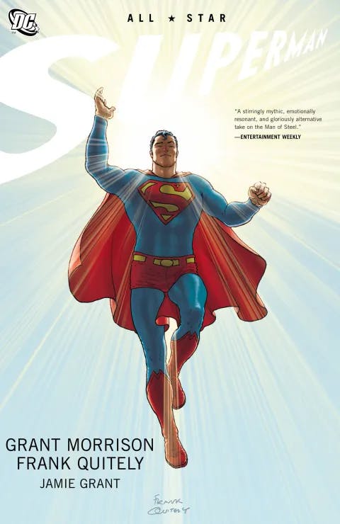 All Star Superman comic cover