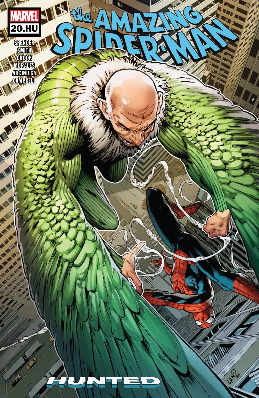 Amazing Spider-Man (2018) #20 comic cover
