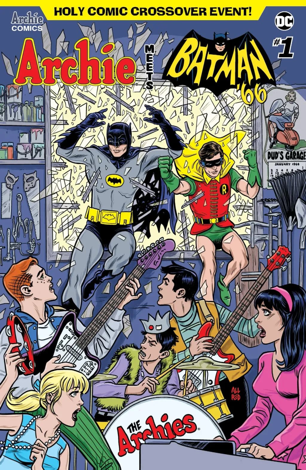 Archie Meets Batman ‘66 comic cover