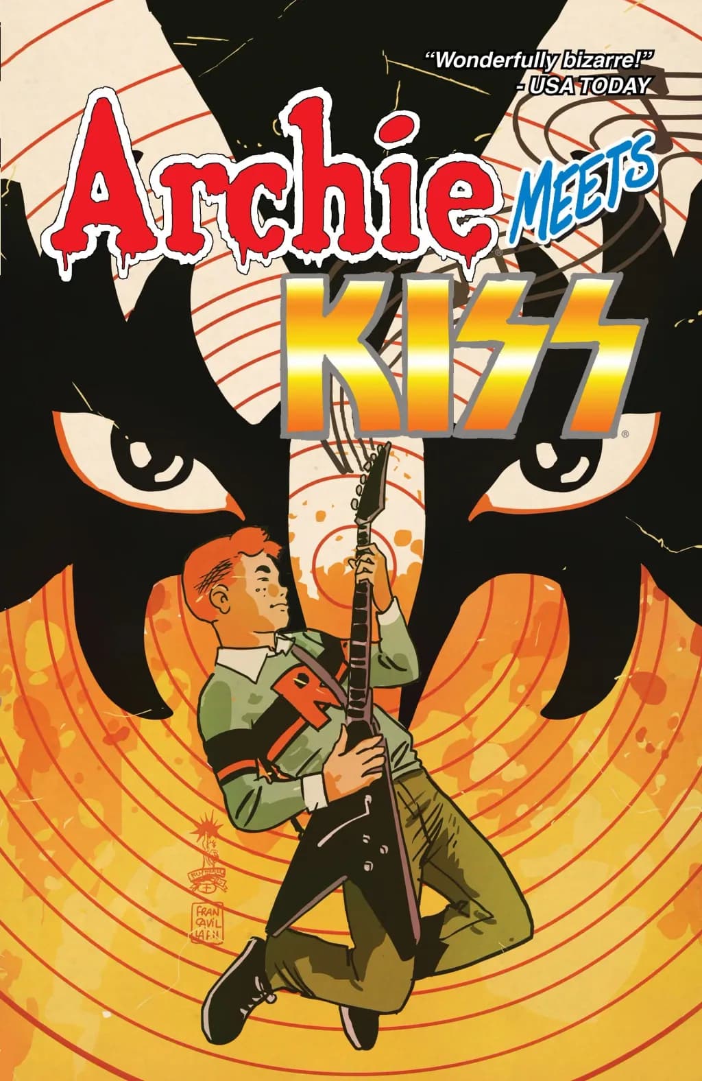 Archie meets KISS #! comic cover