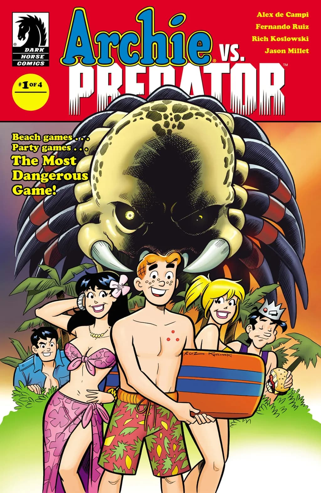 Archie vs. Predator #1 comic cover