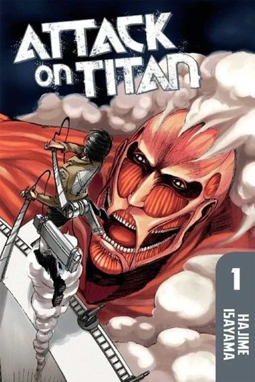 Attack on Titan vol. 1 cover