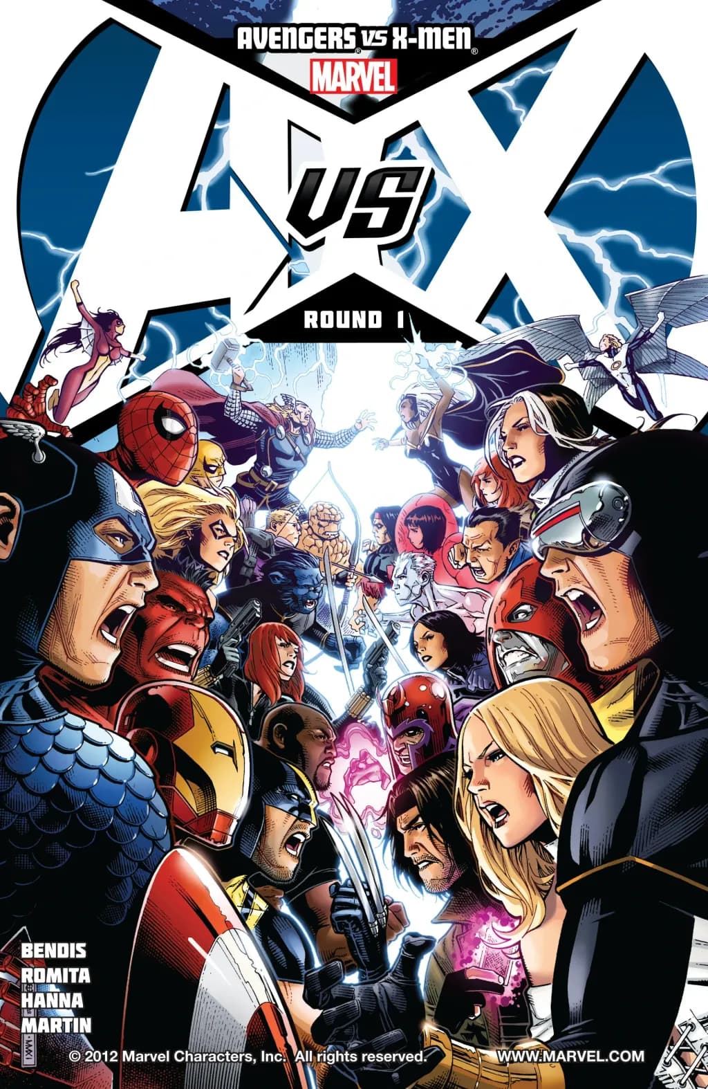 Avengers VS. X-Men #1 comic cover