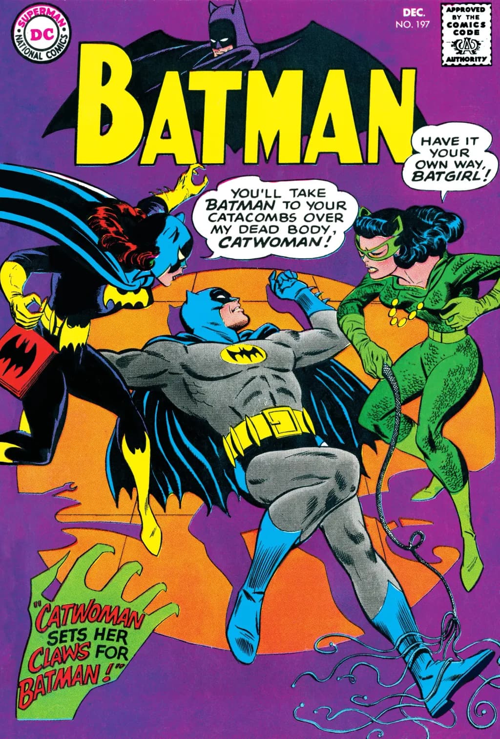 Batman 197 comic cover