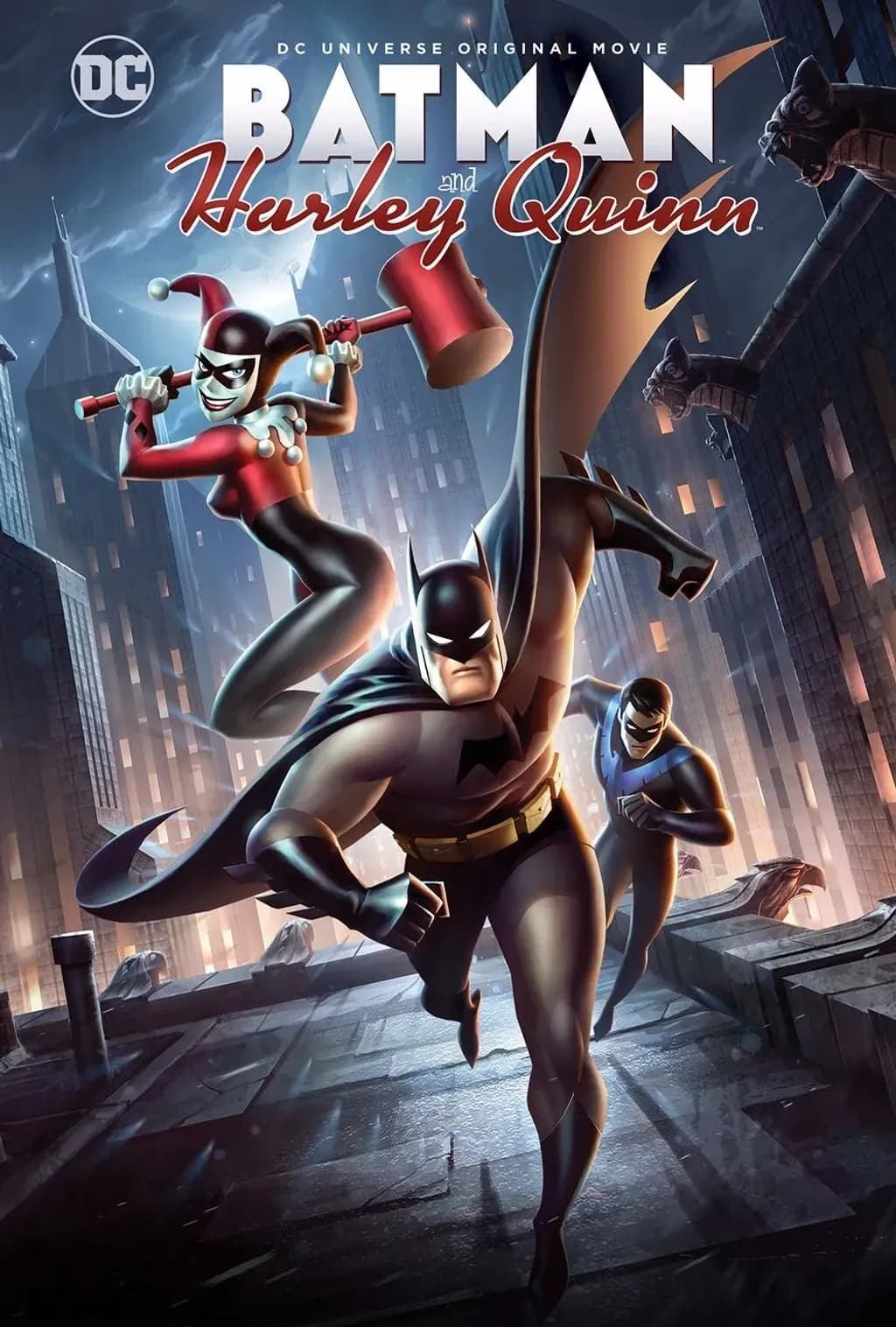 Batman and Harley Quinn release poster