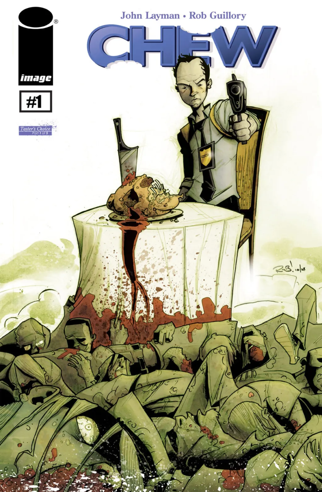 Chew #1 comic cover