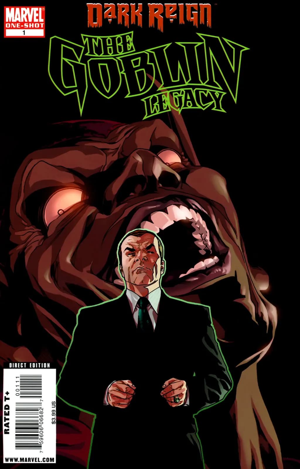 Dark Reign: The Goblin Legacy #1 comic cover