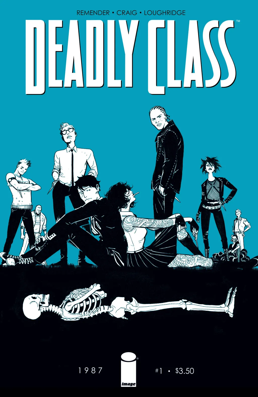 Deadly Class #1 comic cover