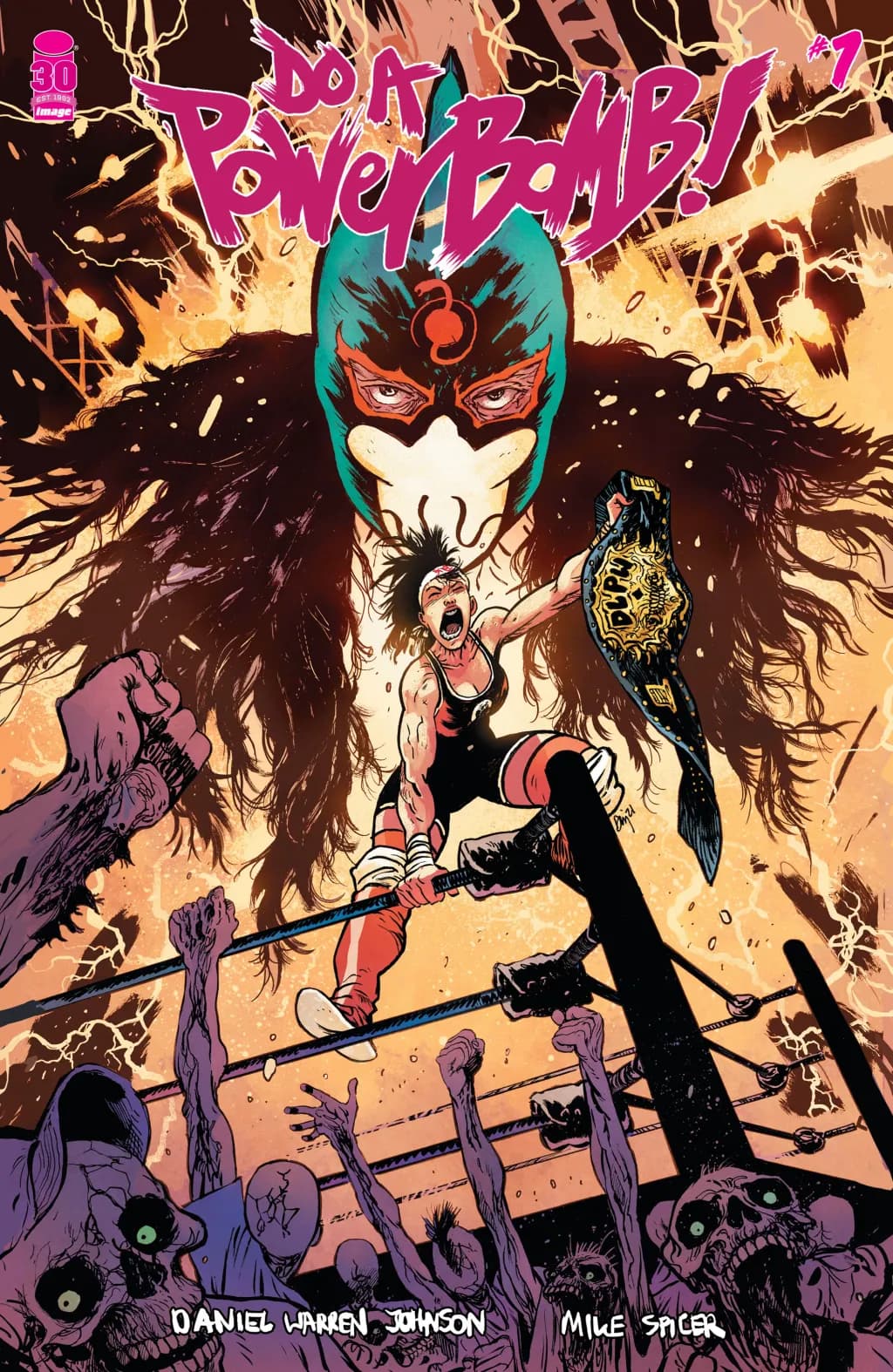 Do a Powerbomb #1 comic cover