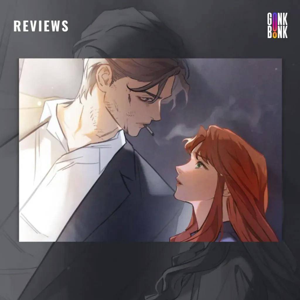 falling for danger webtoon - girl and boy looking at each other