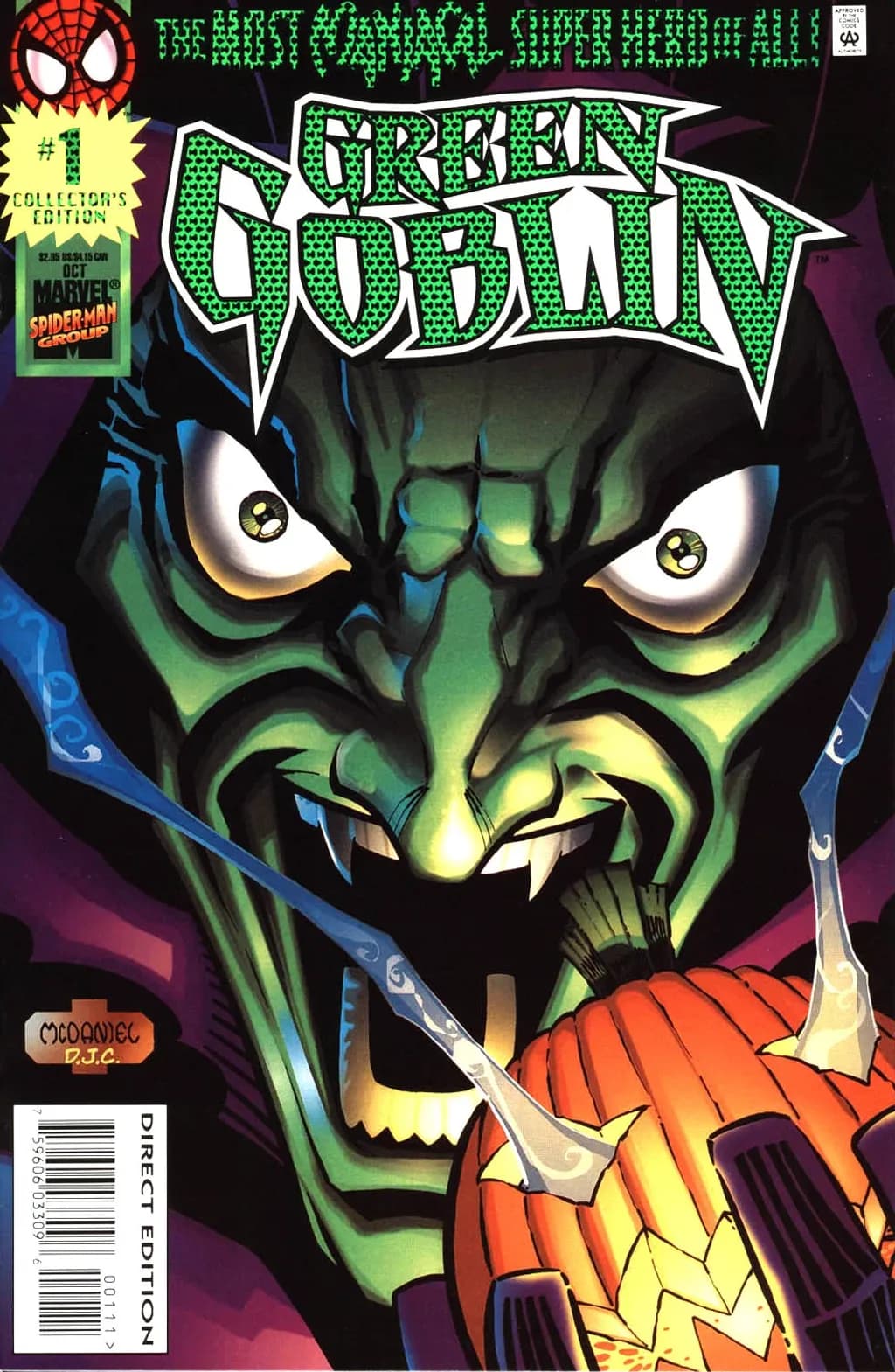 Green Gobline #1 comic cover