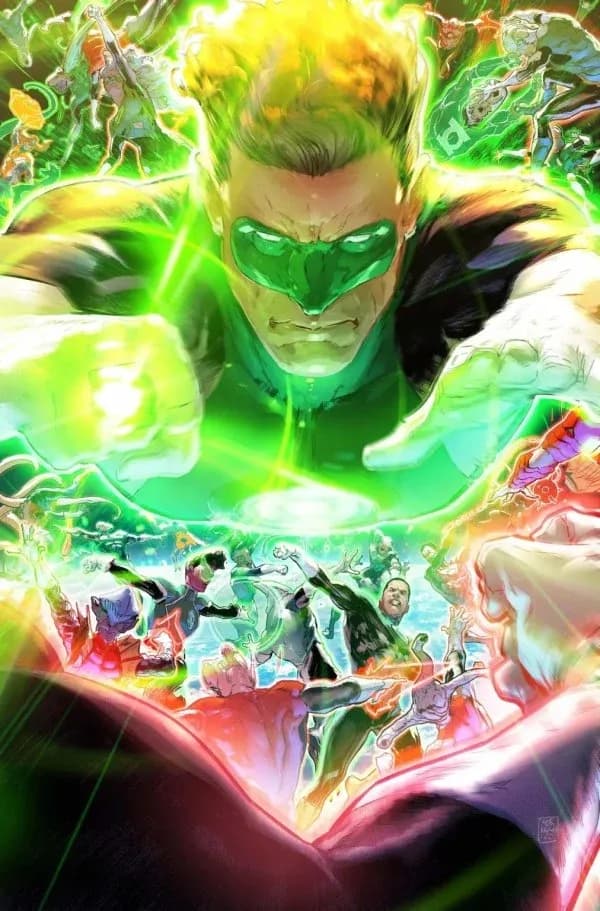 Green Lantern #18 comic cover