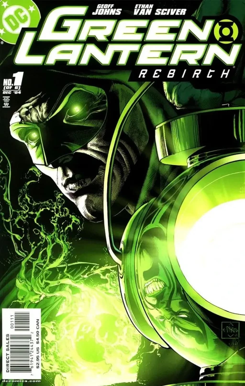 Green Lantern: Rebirth #1 comic cover