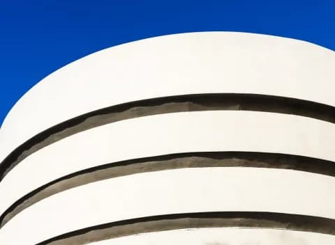 The Solomon R. Guggenheim Museum in New York City.