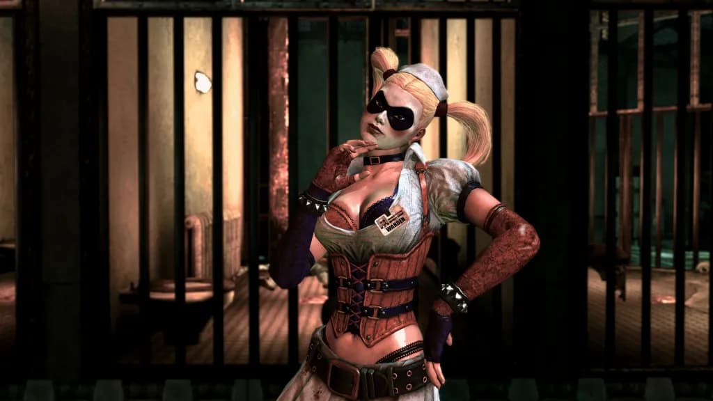 Harley Quinn from Batman: Arkham Asylum