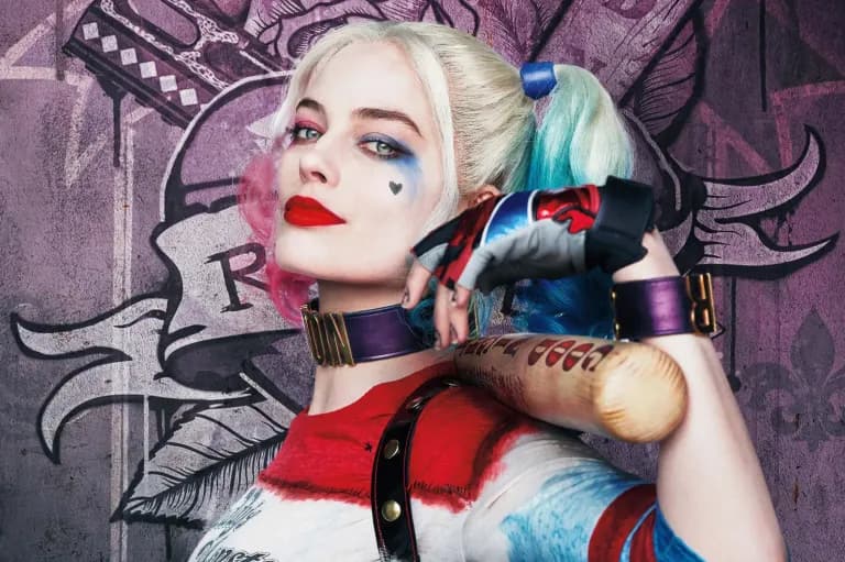 Margot Robbie as Harley Quinn in Suicide Squad