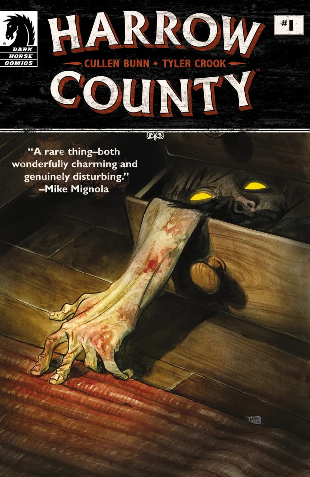 Harrow County #1 comic cover