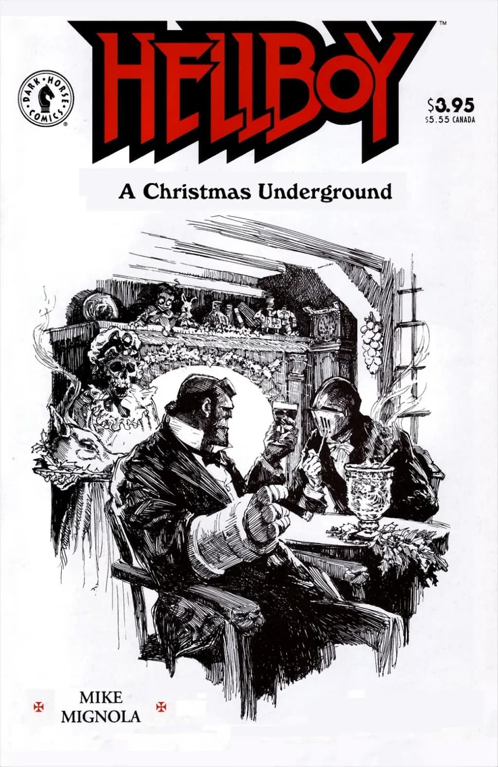 Hellboy: A Christmas Underground TPB cover