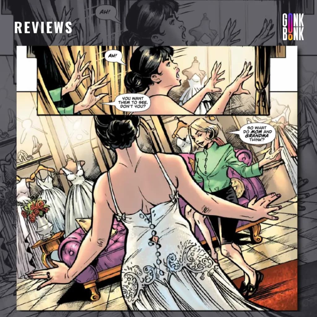It Happened on Hyde Street: Devour preview page 1 - Granny enters the story to buy supplements from Miss Goodbody.