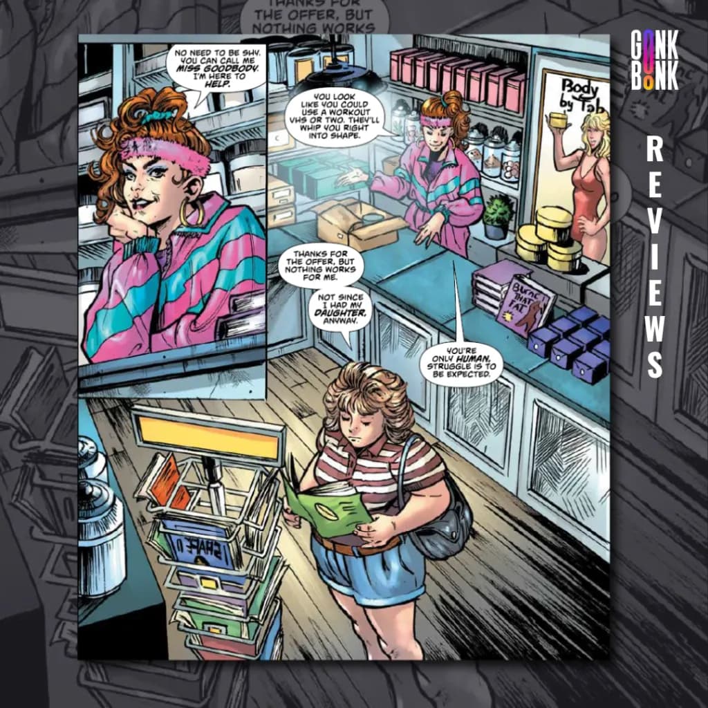 It Happened on Hyde Street: Devour preview page 2 - Lily enters the room showing her wedding dress.