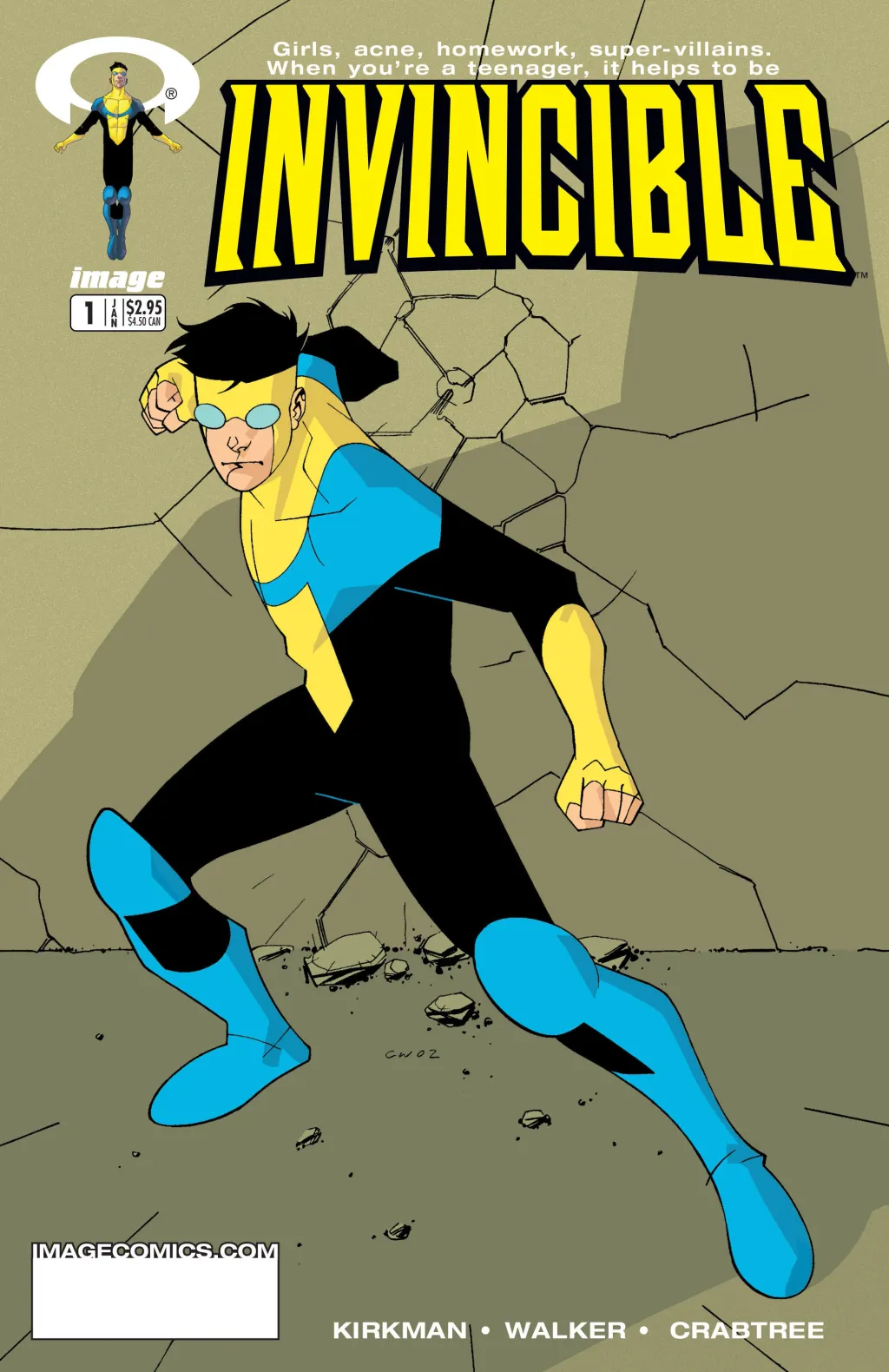 Invincible #1 comic cover