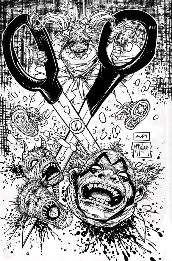 SPAWN THE CURSE OF SHERLEE JOHNSON #3 1:25 FRANK MILLER & TODD MCFARLANE B&W VAR