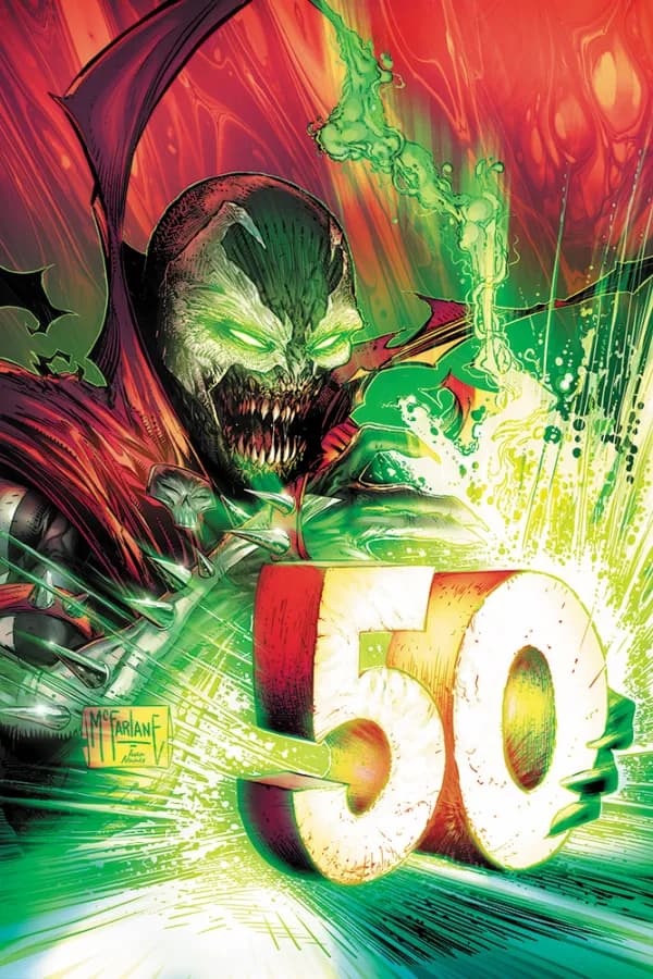 KING SPAWN #50 1:100 TODD MCFARLANE VIRGIN VAR