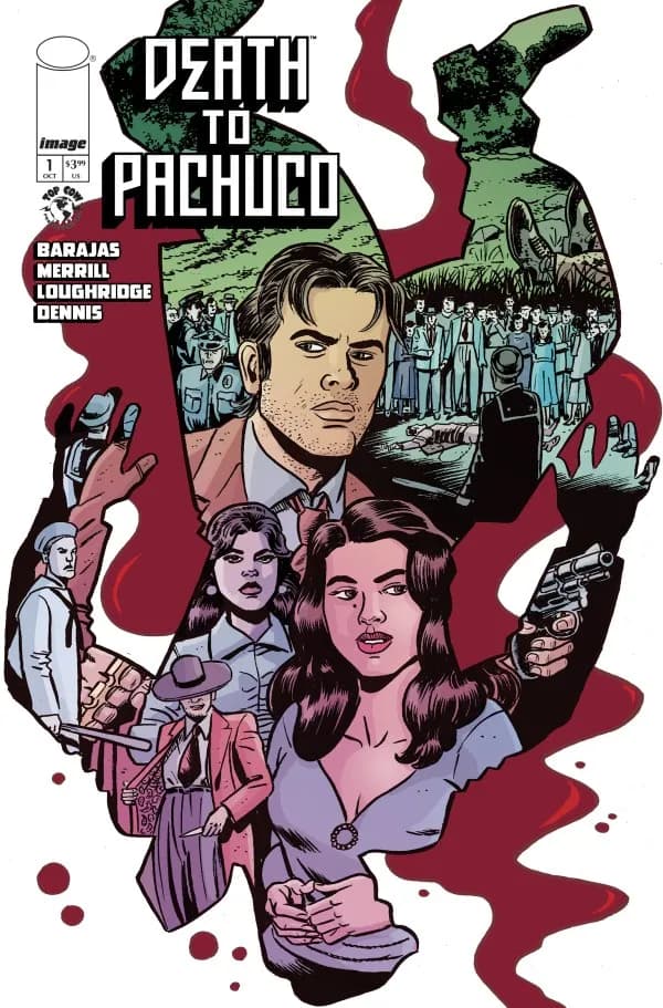 DEATH TO PACHUCO #1 (OF 5) 1:50 DAVID LAPHAM FOIL VAR