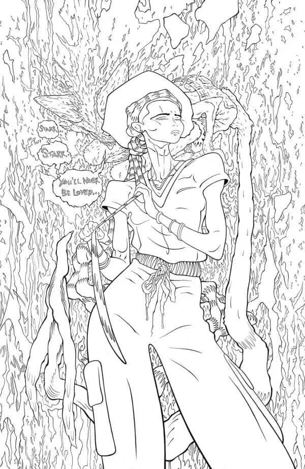 LUCKY DEVILS #3 (OF 9) 1:25 TRADD MOORE B&W FOIL VIRGIN VAR