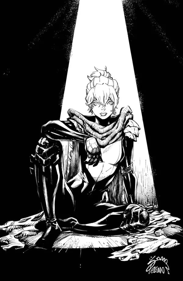 UNCHOSEN #4 (OF 4) 1:25 RYAN STEGMAN B&W VAR