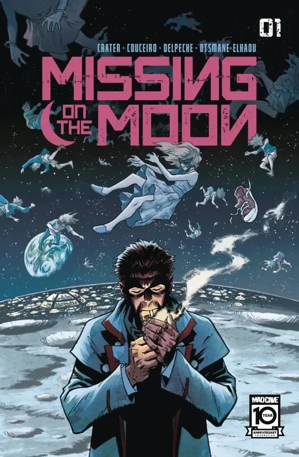 MISSING ON THE MOON #1 comic cover